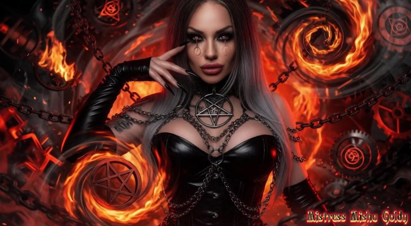 Goddess Misha Goldy: Tu ne peux jamais dire non à mes yeux qui tremblent