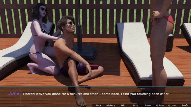 Visual Novels: Sommer duft teil 9 (stiefschwesterroute)