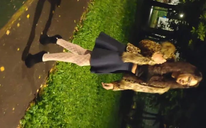 Ponny Letany: Sexy Sissy Walking Outdoor