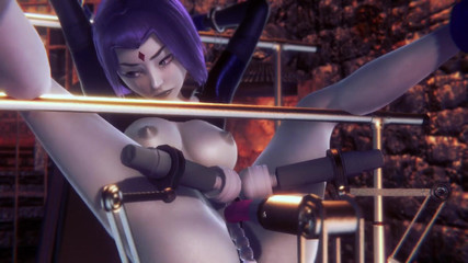 Wraith ward: Raven seks makinesinde | Titans Porn