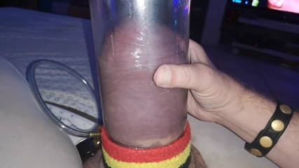 Monster_Meat_: Pumping again with cockring