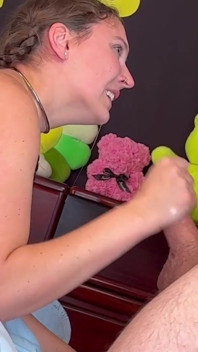 Behind the Scenes of Me Trying My Hardest to Fit This Whole Cock Down My Throat