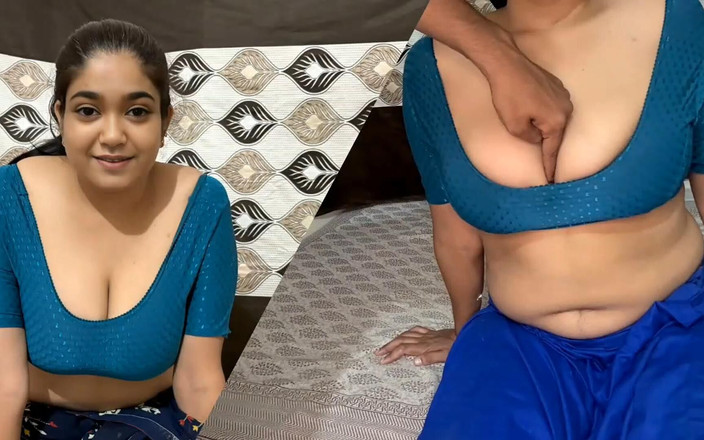 FantacyCouple: Balackmailed hospita Bhabhi met haar naaktvideo neukte haar vervolgens hard...