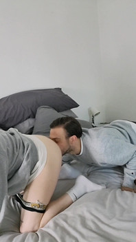 British Lad Gets His Tight Fuck Hole Ate