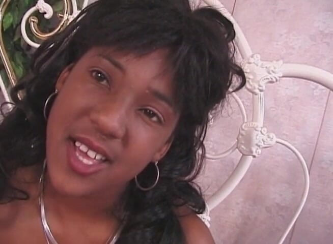 Black Jass: Sexy nubian chick gets fucked on the bed