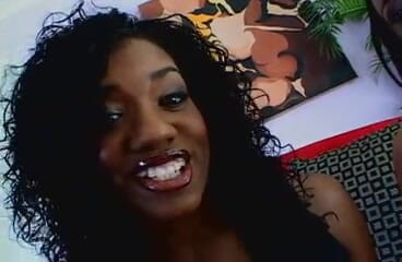 Tight little babes: Two young ebonies with tight holes got their ass penetrated...