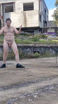 Completely Naked in a Square