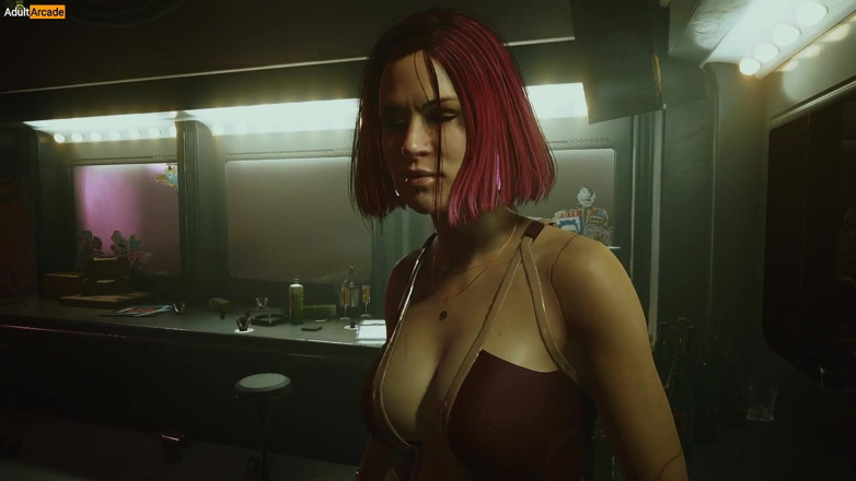 LewdArcade: Skye ve všech sexuálních scénách cyberpunk 2077 Skye sexuální scény