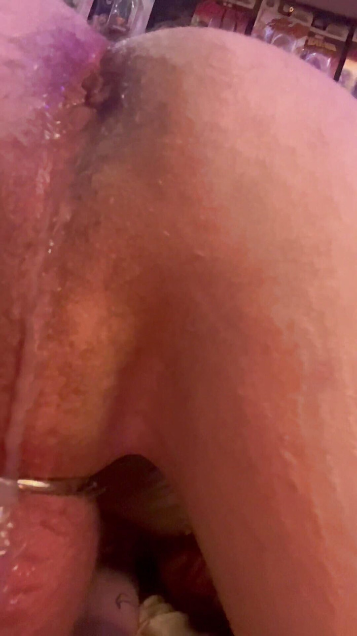 Nordic roots anal solo: アナルの顎と潮吹き