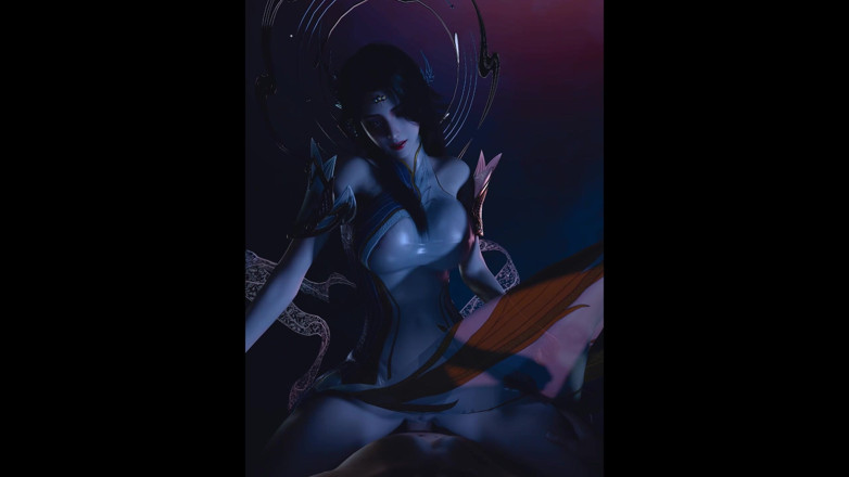 X Hentai: Drömgudinnan för scharlakansröd frestelse - 3D -animation hentai
