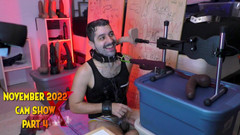 Ricky Cage: November Live Cam Show - Part 4