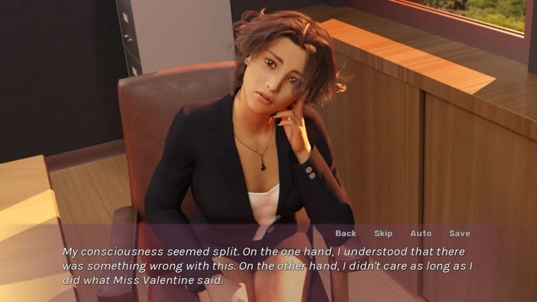 Johannes Gaming: Lewd story # 4 - miss valentine mi ha fatto succhiare - alla fine...