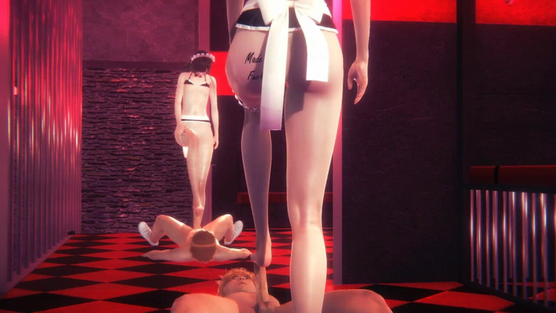 Yaoitube: Yaoi Femboy - Kuki Footjob