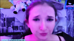 Kndy Kmille: Hotwife zum ersten mal geteilt, versucht den riesigen schwanz des...
