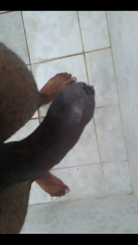 Little King Giving You a Little Tease Before My Shower