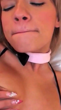 Sexy Blonde Gets Fucked by Hard Cock Also Using Her Dildo