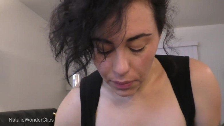 Natalie Wonder: Your friend's hot horny stepmom takes your virginity