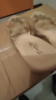 Ejaculation on Worn Heels