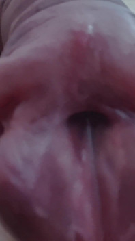 He Spermed Partially and Continued Masturbating