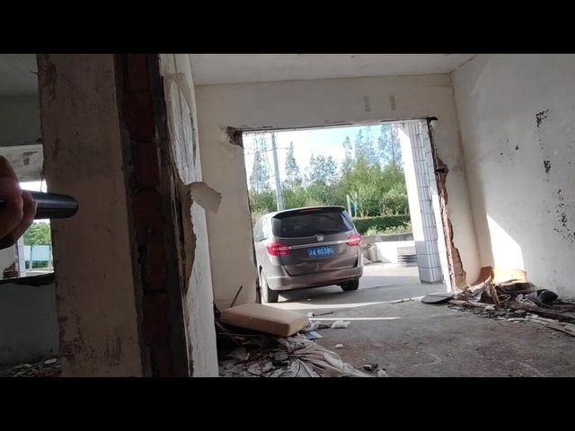 Naked Wandering Around a Broken House on the Side of a Busy Road and Masturbating (Publicnaker)