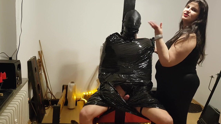 The Foil Bondage Slave Part 1 (DOMINATRIX6)