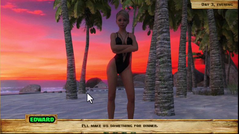 Johannes Gaming: Lewd Island 3 - 란제리가 담긴 여행가방을 발견했습니다.