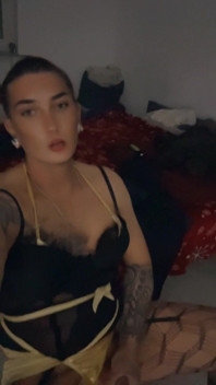 Transvestite High Heels Mini Skirt