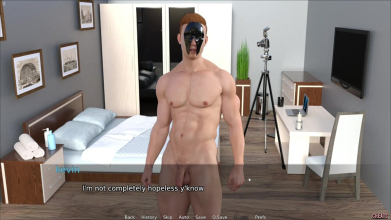 Future man: Kevin et Jasper, gays excités, font un camshow