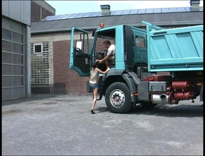 Tabu Film: A Trucker Driver Quickly Fucks His Girlfriend Before the Next...