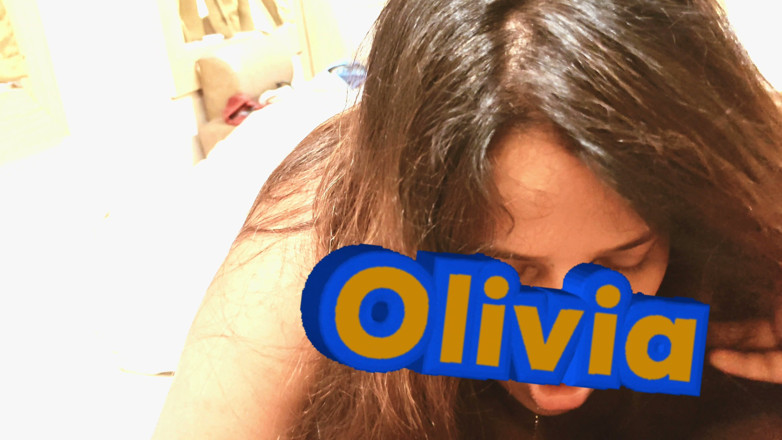 Olivia Sharma: Indian Bhabhi Slave Olivia Long Hair Deep Throat Blowjob Face...