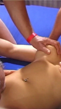 Amateur Facial Gangbang with Big Tits Slave Girl Tanja Paradise