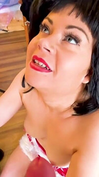 Muñeca de Abril, doble navidad blanca
