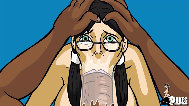 Dukes Hardcore Honeys: Pawg wordt tot capaciteit gevuld door een lange zwarte lul