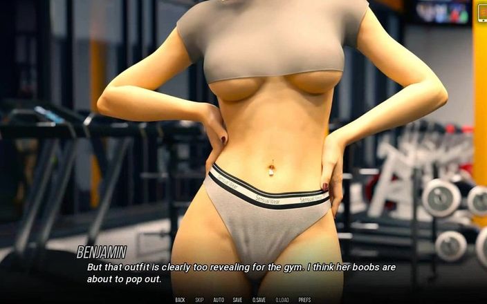 Dirty GamesXxX: Univerzita problémů: sexy fit dívky v tělocvičně ep 5