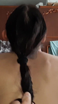 퇴근 전 아침에 여친을 따먹어