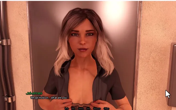 Johannes Gaming: Radiant 6, waiter shows me her boobs