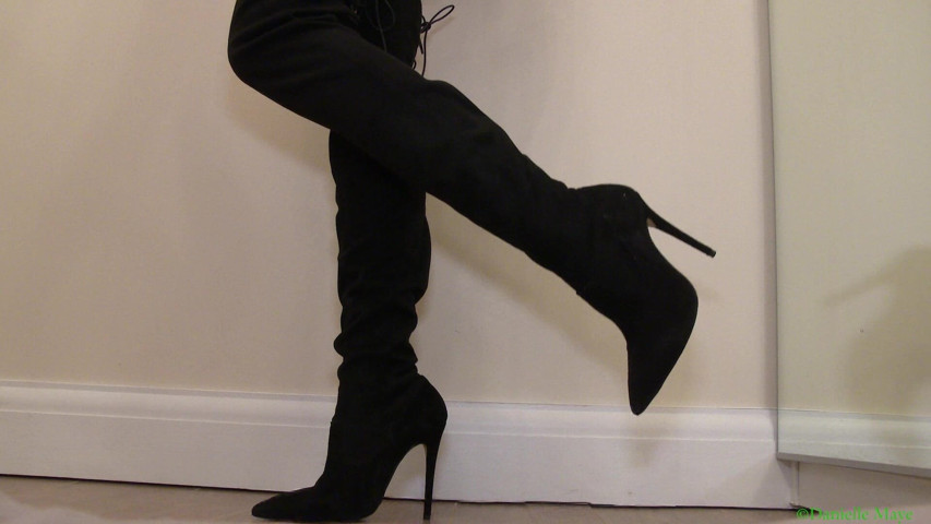 Suede Boot Domination (Danielle Maye) Suede Boot Domination (Danielle Maye)