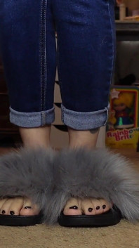 Get Lost in the Fantasy of Fury Slides Caressing Your Cock