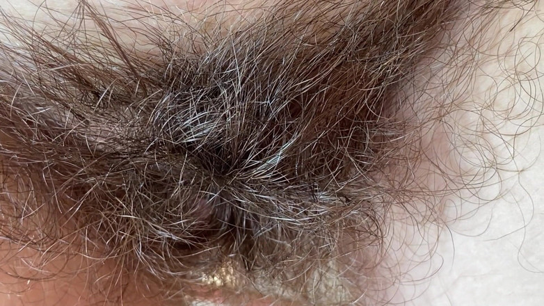 Cuteblonde666: Hairy bush fetish video closeup
