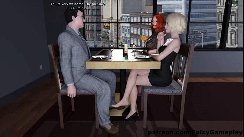 Dirty GamesXxX: ウィリーDの冒険:面白いセクシーなランチエピソード22