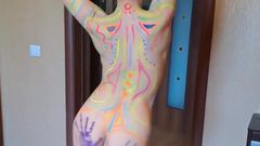 Fucked the Wild Girl in the Uv-light (+bonuces +all the Photo Set)
