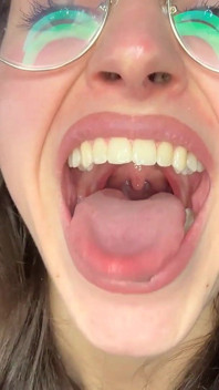 Фетиш говорит перед тем, как поглотить тебя, Uvula, фетиш в рот