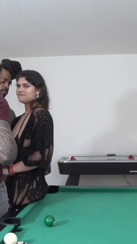 Swinger Pool Table Threesome