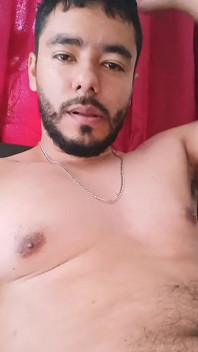 Erection and Morning Masturbation with a Lot of Precum