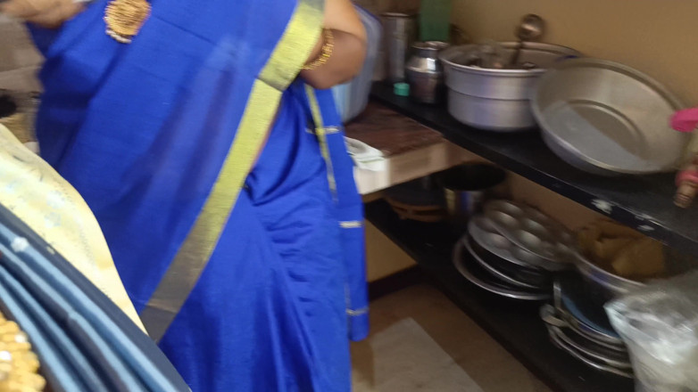Inba: Housewife and Maid Threesome in Kitchen 1