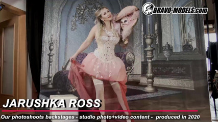 Bravo Models Media: 387 servizio fotografico di dietro le quinte jarushka ross - ADULTO