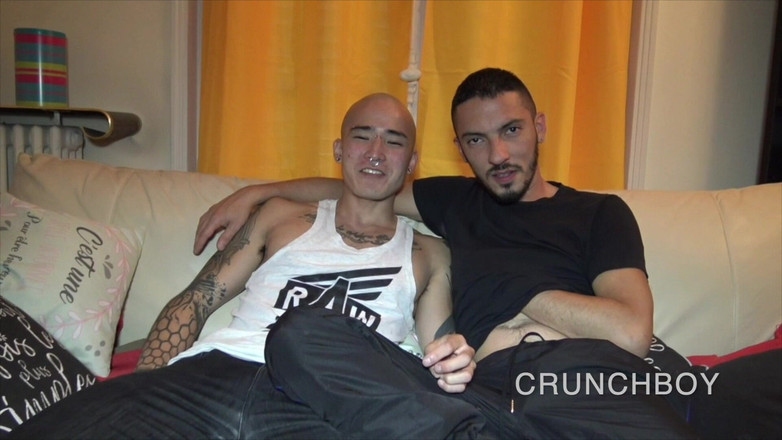 Bareback porn with straight boy: Giovane asiatico scopata Pa Run Badboy di Parigi