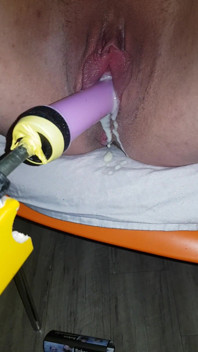 Pregnant Fucking Machine