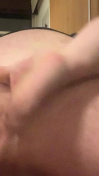 Big Beads in My Asshole Close up