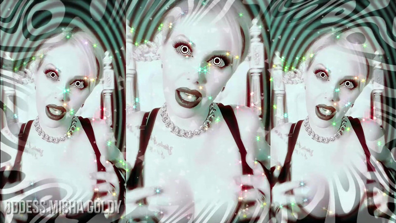 Goddess Misha Goldy: Spiraling reprogramming! You are my mindless creation!